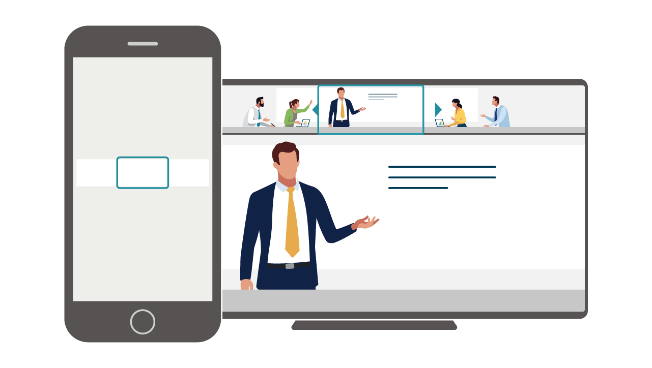 アプリを使った際のイメージのイラスト